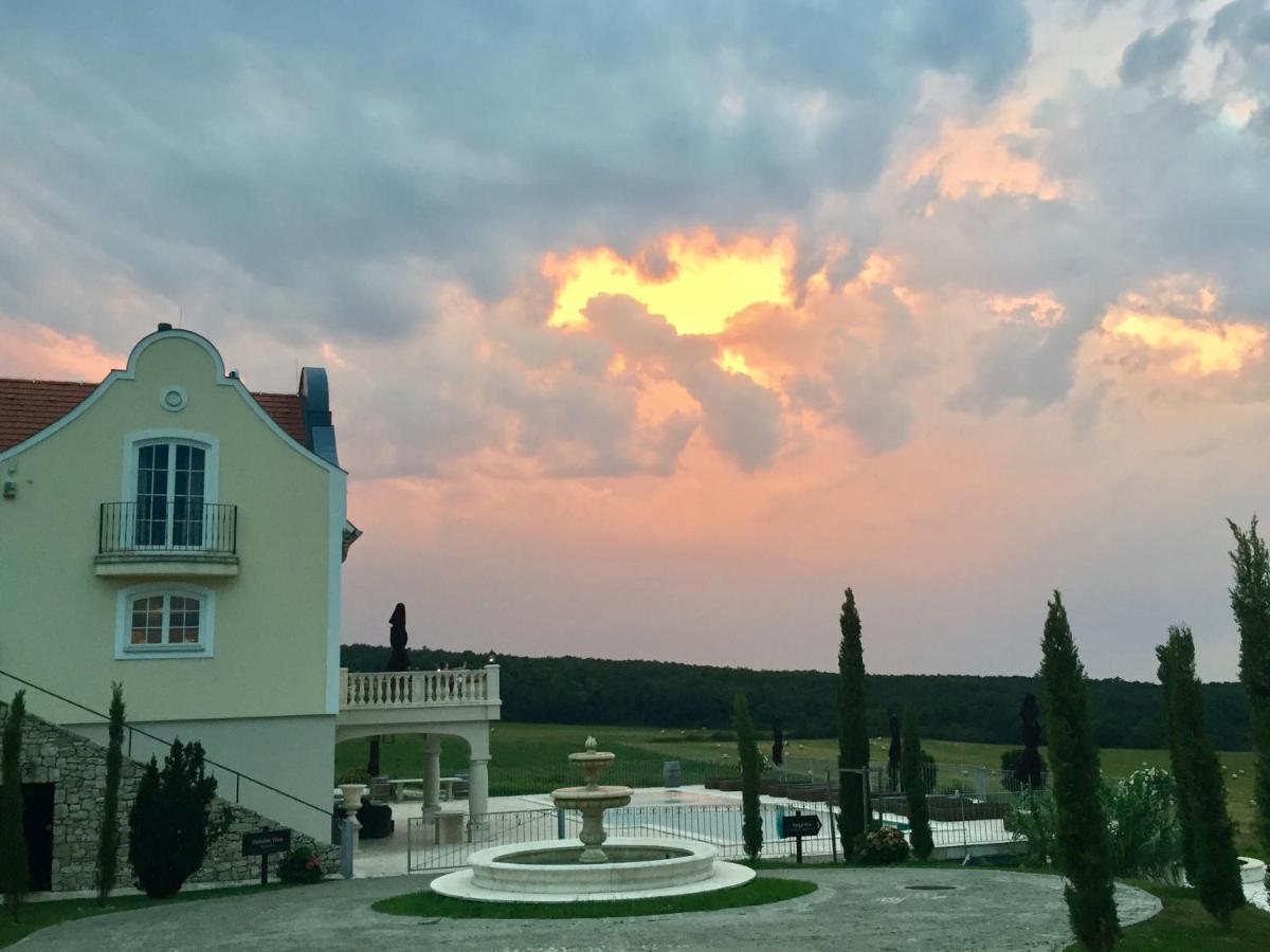 Liszkay Borkuria Hotel Monoszlo Buitenkant foto